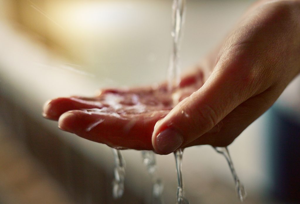 Hands Washing Morning
