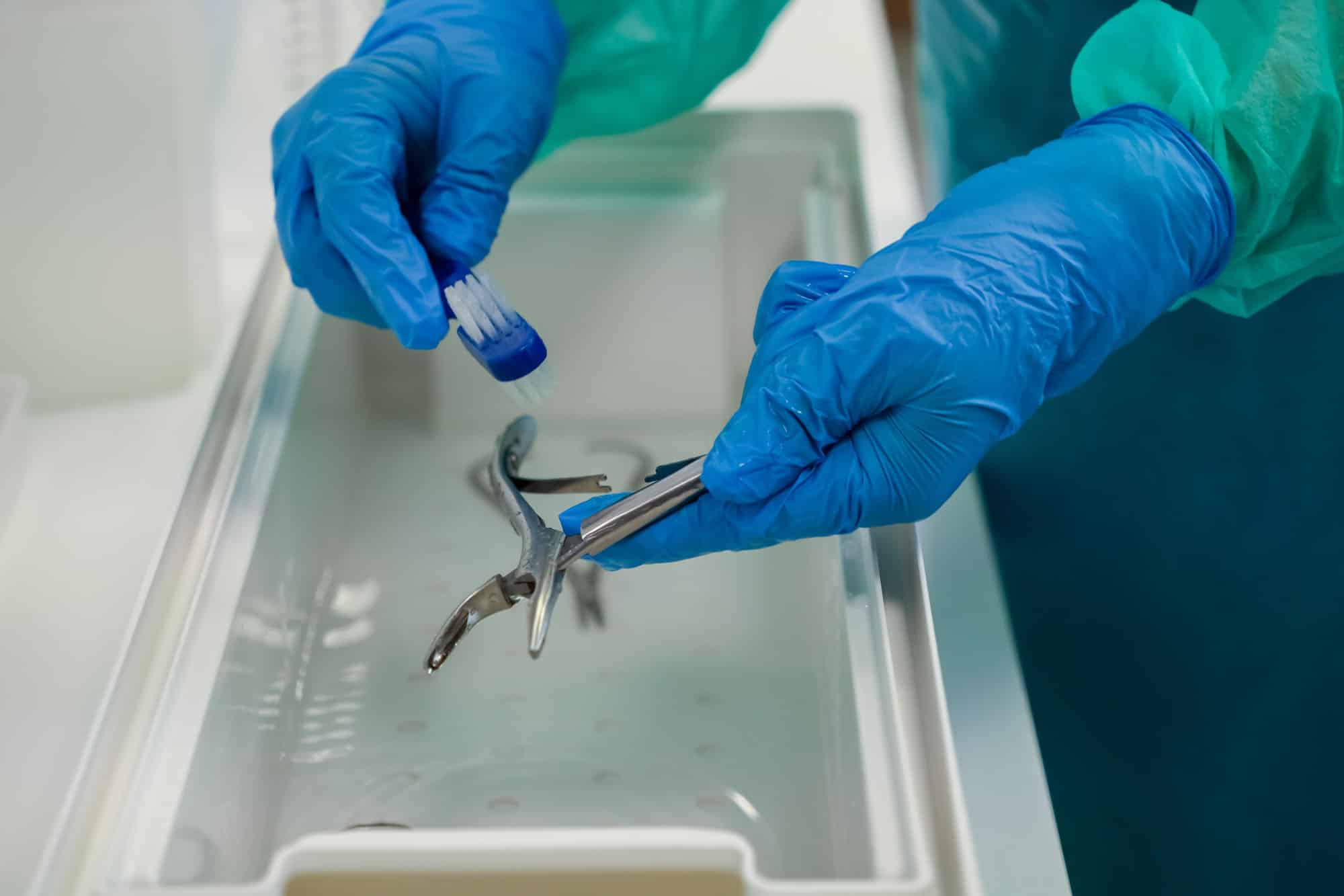Cleaning Dental Instruments